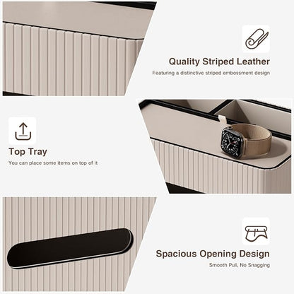 KINGFOM Leather Tissue Box Cover - Image 9