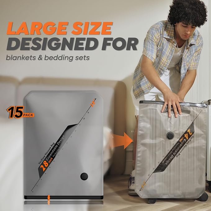 Rechargeable Wireless Pump Travel Storage Bags Set - Image 5