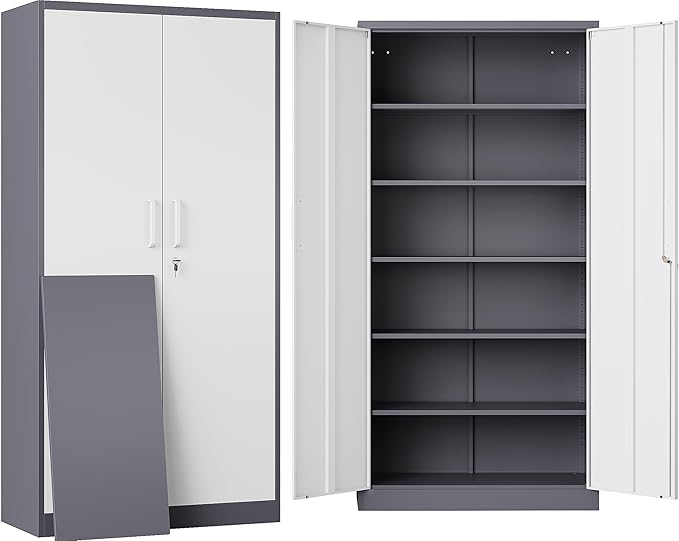 SISESOL 6 Tier Storage Cabinet by SISESOL