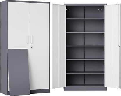 SISESOL 6 Tier Storage Cabinet by SISESOL