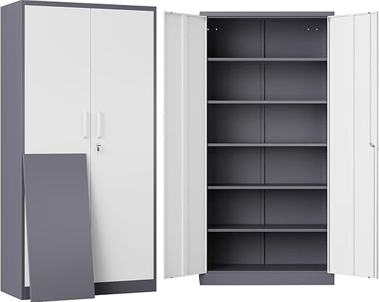 SISESOL 6 Tier Storage Cabinet by SISESOL