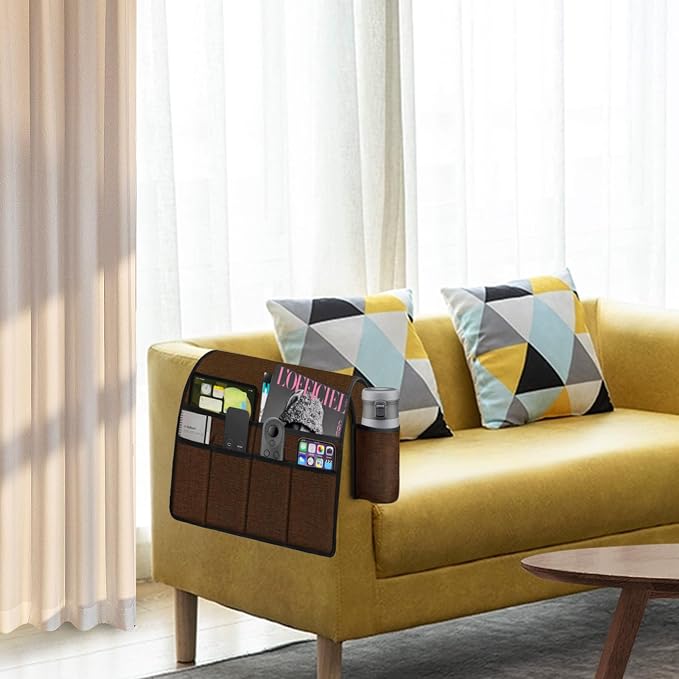 Ntomtuex Sofa Armchair Caddy Remote Control Holder - Image 2