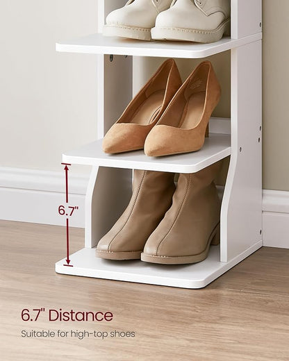 VASAGLE 7-Tier Vertical Shoe Rack, Narrow Shoe Storage Organizer - Image 5