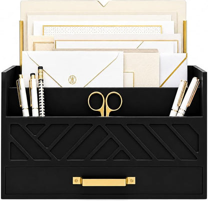 BLU MONACO | Wooden Mail Organizer by Blu_Monaco