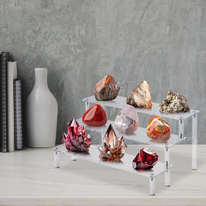 3PCS Acrylic Display Risers, 3 Tier Perfume Organizer, Display Shelf - Image 6