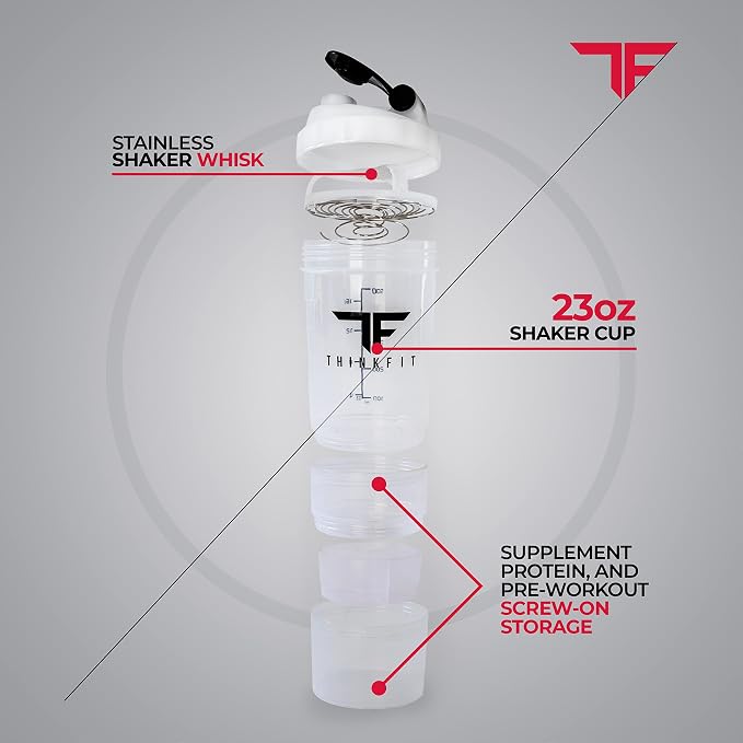 ThinkFit Clear Lunch Bag with 6 Meal Prep Containers - Image 8