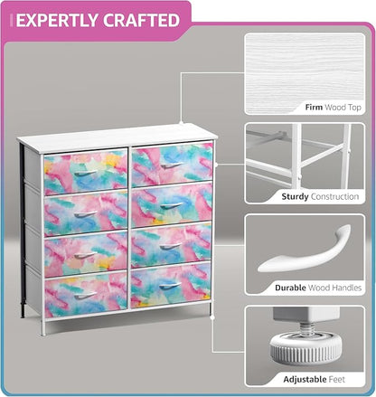 Sorbus Kids Dresser with 8 Drawers - Image 4