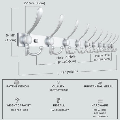 Dseap MaxStrong 2.0 Coat Rack Wall - Image 7