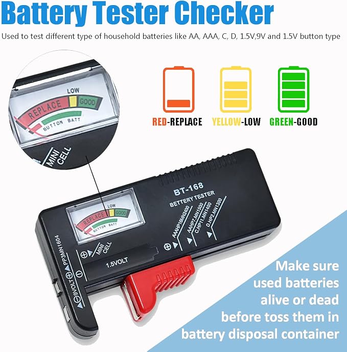2 Pcs Battery Recycling Container - Image 3