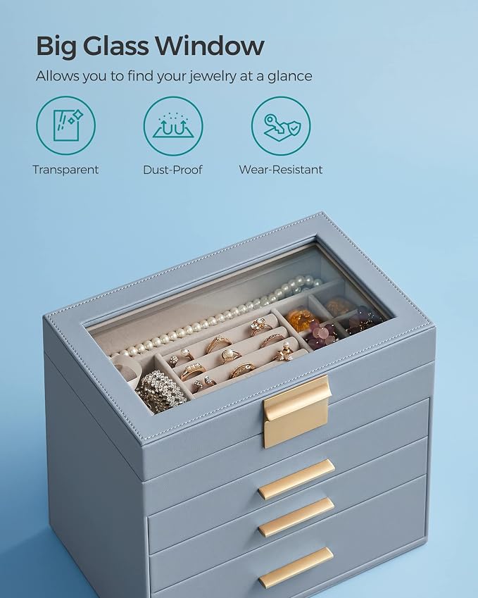 SONGMICS Jewelry Box Organizer - Image 3