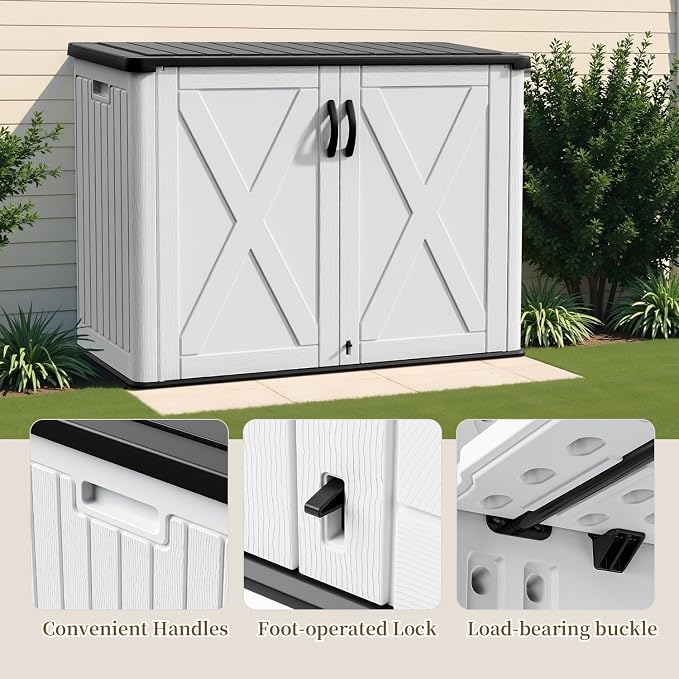 Patiowell 26 Cu.ft Outdoor Storage Cabinet - Image 6