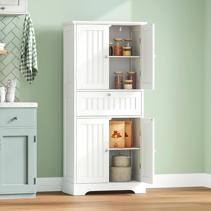 ChooChoo 51" H Bathroom Floor Cabinet - Image 7