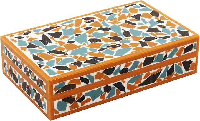 Handicrafts Home Decorative Storage Box 10x6 – Remote Organizer Box by HandicraftsHome