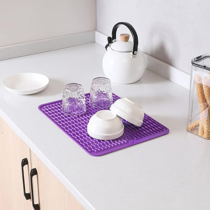 Silicone Dish Drying Mat for Multiple Usage, Easy clean, Eco-friendly, - Image 5