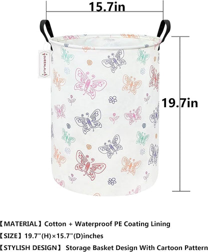 QUEENLALA Large Storage Basket, Laundry Hamper/Bathroom/Home Decor/Collapsible - Image 2