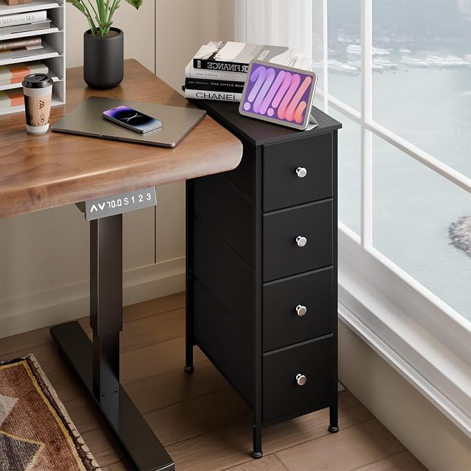 Fixwal Narrow Storage Cabinet, Small Dresser - Image 7
