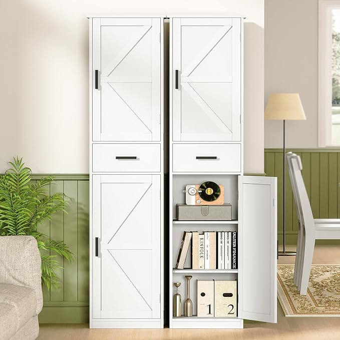 WEENFON Tall Bathroom Cabinet, Storage Cabinet - Image 2