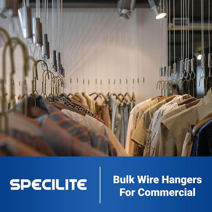 SPECILITE Wire Metal Clothes Hangers Bulk 300 Pack - Image 6