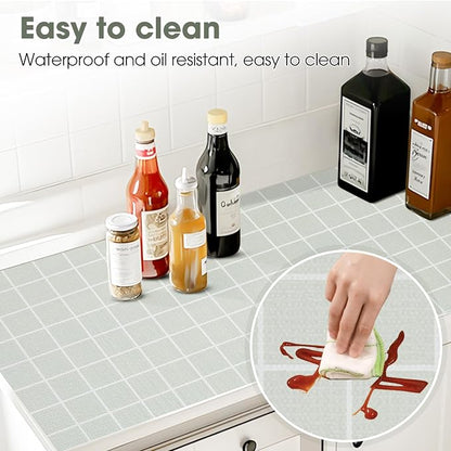 Drawer and Shelf Liner, Non-Slip Kitchen Cabinet Liners Non-Adhesive Thick - Image 3