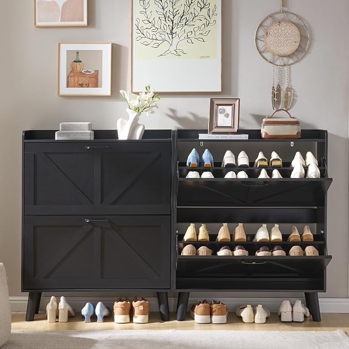 LEYAOYAO Shoe Cabinet Storage for Entryway - Image 7