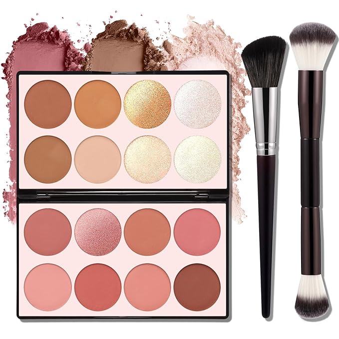 16 Colors Contour Palette Make up by SPRINGSKY