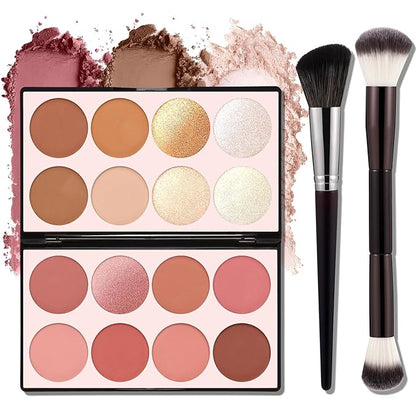 16 Colors Contour Palette Make up by SPRINGSKY