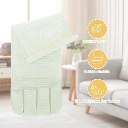 MEHIDFY Sofa Armrest Caddy, Waterproof Bedside Storage Organizer, Non Slip - Image 6