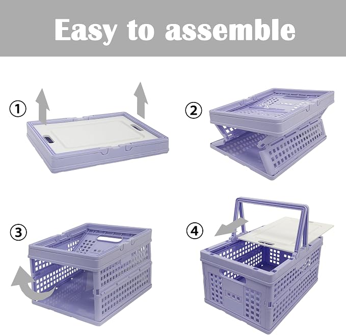 Foldable Small Plastic Baskets - Image 6