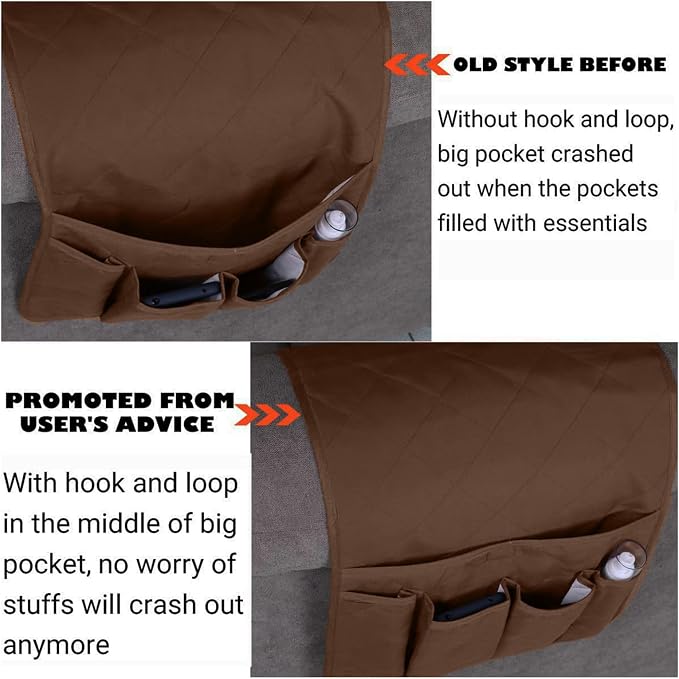 Teniux Armrest organizer Non-Slip Remote Control Holder - Image 3