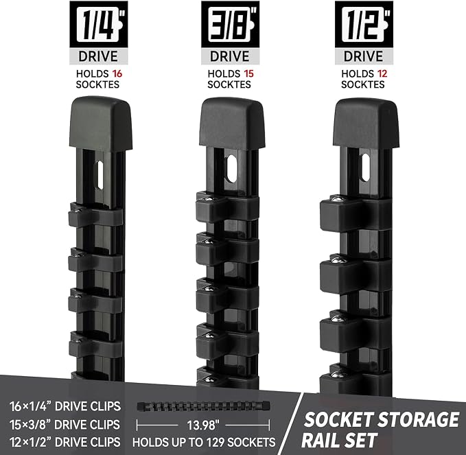 Socket Organizer Drive ABS Tools - Image 2