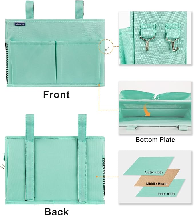 Surblue Caddy Hanging Organizer Bedside Storage Bag - Image 2