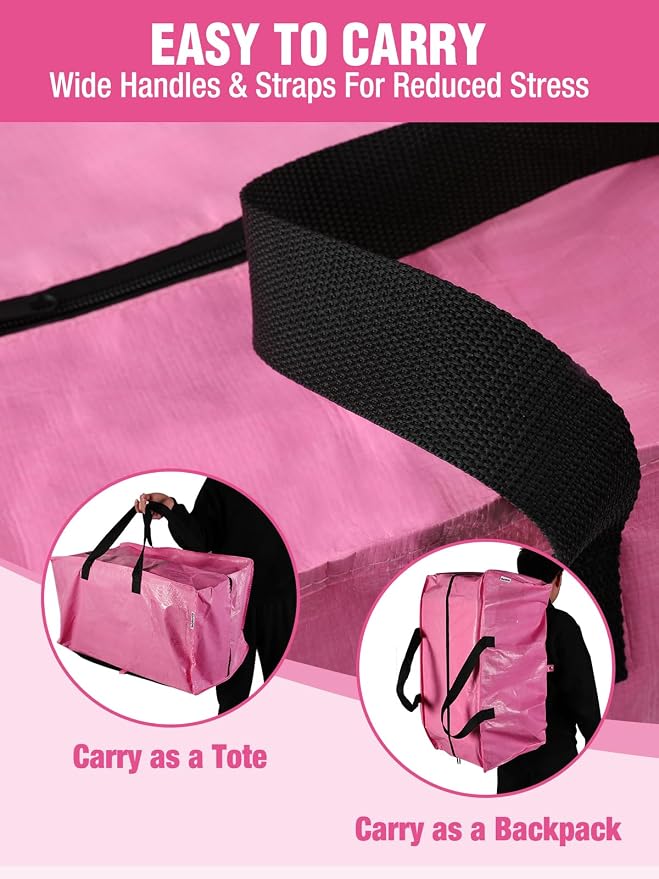 WORKPRO 4 Pack Extra Large Moving Bags - Image 4