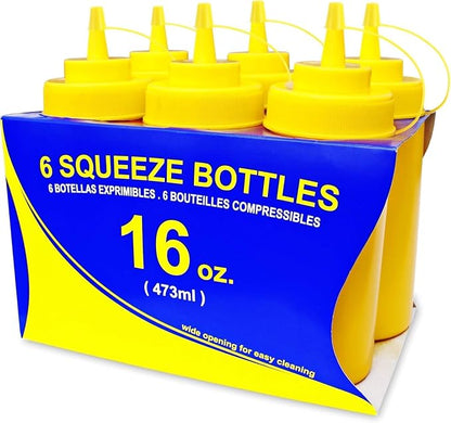 New Star Foodservice 26528 Plastic Squeeze Bottles by NewStarFoodservice
