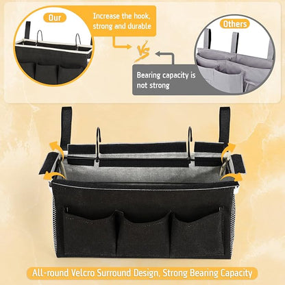 Bedside Caddy Bedside Organizer Bedside Storage Caddy - Image 5