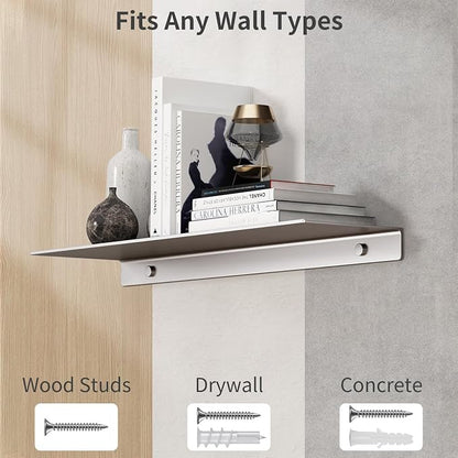 Danpoo 20 inch Gray Floating Shelf - Image 7