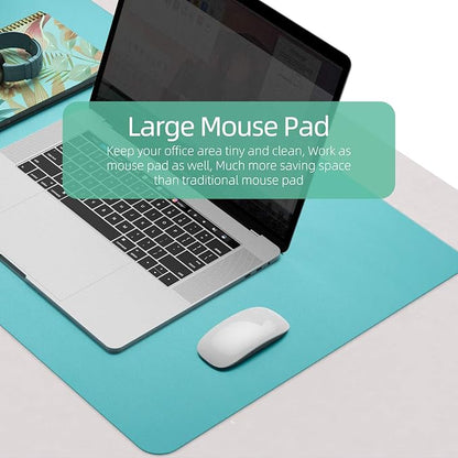 YSAGI Dual-Sided Desk Pad Protector, Desk Mat - Image 4
