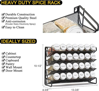 SpaceAid Spice Rack Organizer - Image 4