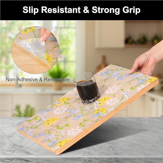 Cooyes Shelf Liner – Premium Non-Adhesive Cabinet & Drawer Liner - Image 2