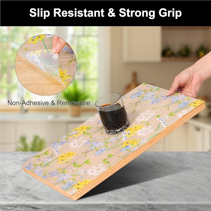Cooyes Shelf Liner – Premium Non-Adhesive Cabinet & Drawer Liner - Image 2