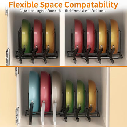 Adjustable 2.2in Pan Organizer Rack - Image 6