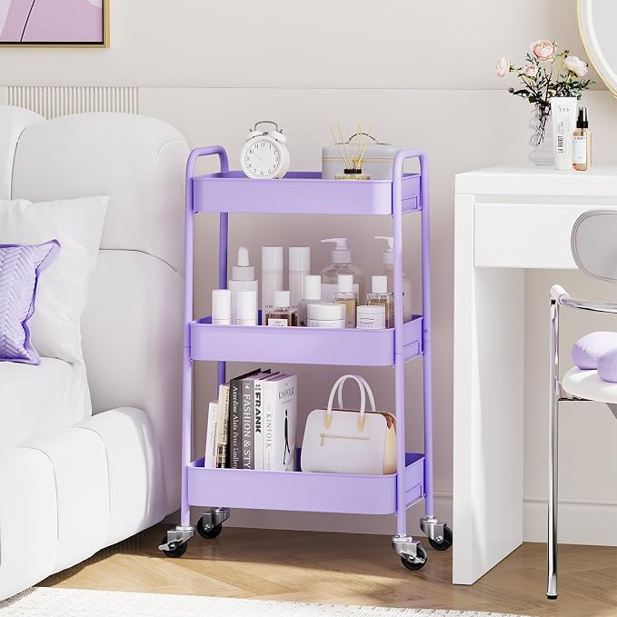 TOOLF 3-Tier Rolling Cart - Image 7