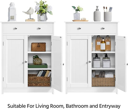 Yaheetech Small Bathroom Storage Cabinet - Image 6
