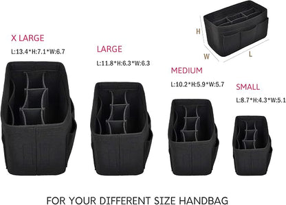 Vercord Felt Purse Organizer Handbag Insert Liner Shaper Bag in Bags - Image 4