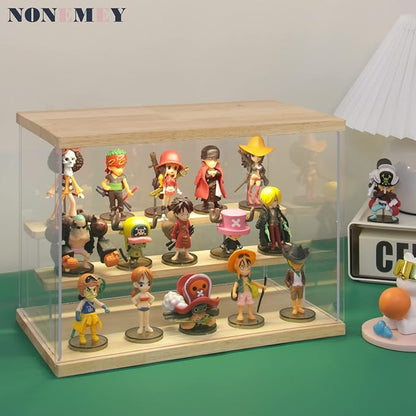 NONEMEY Clear Acrylic Display Case Stand - Image 3