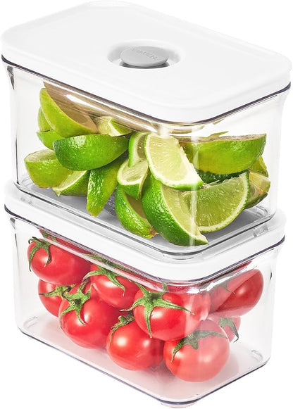 VAKUEN Premium Airtight Food Storage Containers, Rectangular 2PC, Smart by Vakuen