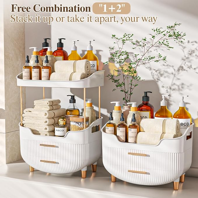 4 Tier Makeup Organizer - Image 4