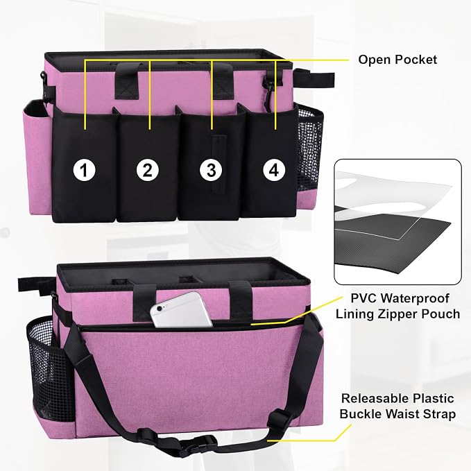 Wearable Large Cleaning Caddy Bag - Image 3