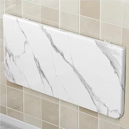 Wall Mounted Table Fold Down for Laundry Room, Floating Desk for Wall Small - Image 4