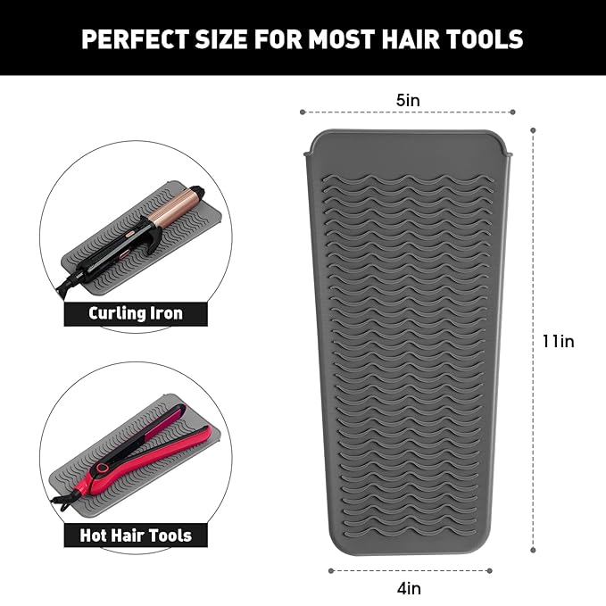 ZAXOP 2 Pack Heat Resistant Silicone Mat Pouch - Image 2