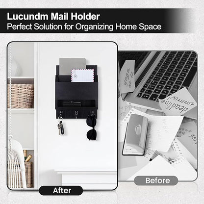 Key and Mail Holder for Wall, Key Holder - Image 6